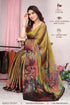Vasthrlay Fashion Chiffon Dusty Turquoise Ethnic Wear