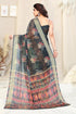 Vasthrlay Fashion Jacquard Geomatric Peach Ethnic Wear