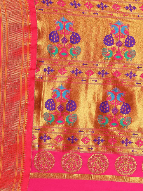 Vasthrlay Paithani Bottle Saree