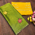 Vasthrlay Vichitra Embroidery Brown Black