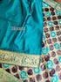 Vasthrlay Banarasi Weaving Contrast