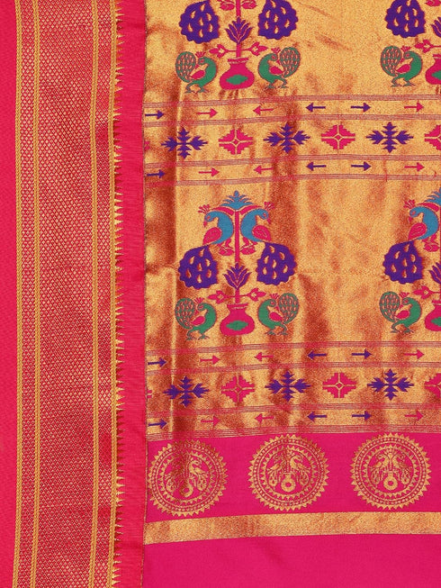 Vasthrlay Paithani Bottle Saree