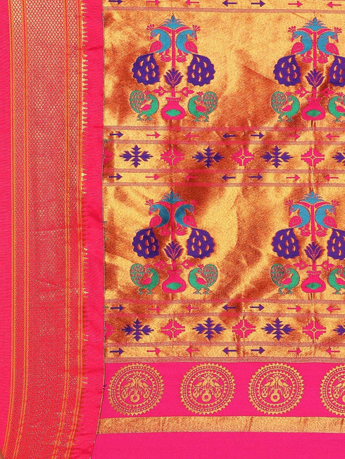 Vasthrlay Paithani Bottle Saree