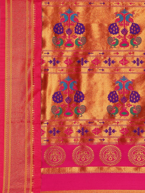 Vasthrlay Paithani Bottle Saree