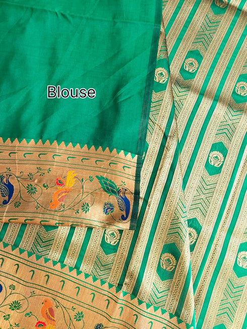 Vasthrlay Kanjivaram Paithani Weaving