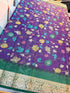 Vasthrlay Printed Contrast Darkviolet