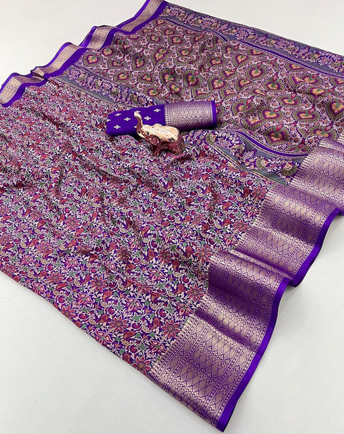 Vasthrlay Silk Saree Unstitched