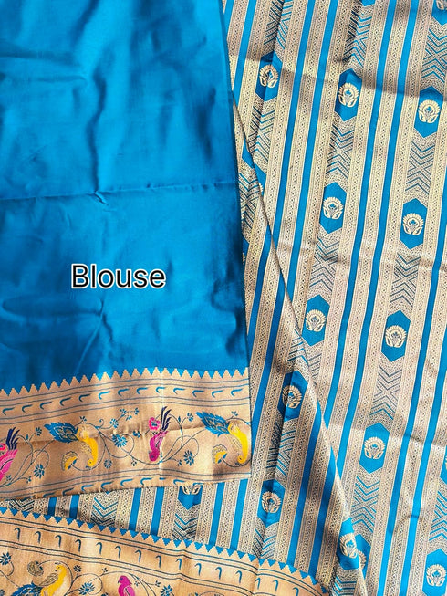 Vasthrlay Kanjivaram Paithani Weaving