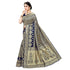 Vasthrlay Wine Kanjivaram Unstitched Saree
