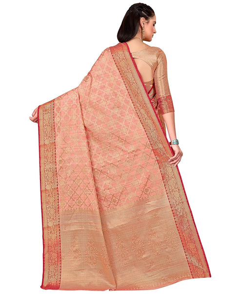 Vasthrlay Banarasi Green Ethnic Wear