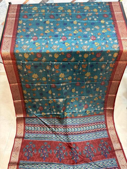 Vasthrlay Soft Saree Floral Digital Extraodinary