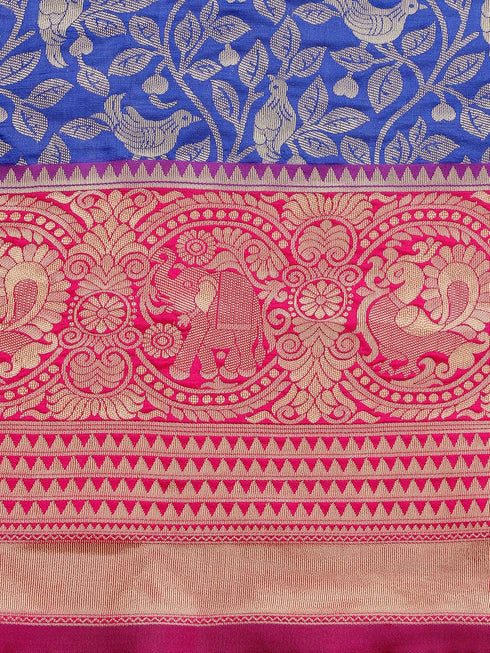 Vasthrlay Banarasi Weaving Saree