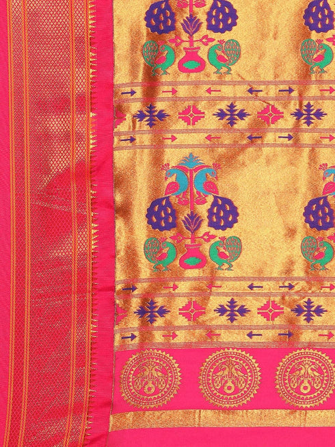 Vasthrlay Paithani Bottle Saree