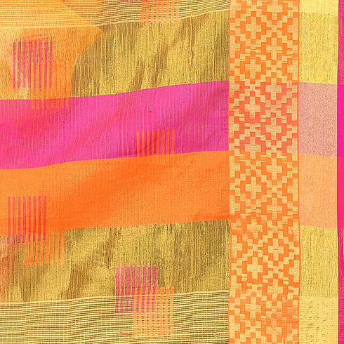 Vasthrlay Embroidered Cotton Unstitched Ethnic Wear