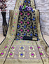 Vasthrlay Magenta Banarasi Designer Saree