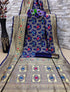 Vasthrlay Magenta Banarasi Designer Saree