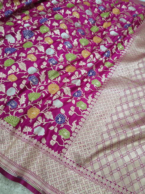 Vasthrlay Meenakari Banarasi Multicolour