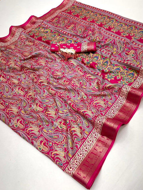 Vasthrlay Kalamkari Saree Print