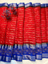 Vasthrlay Kalamkari Bandhani Contrast