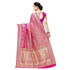 Vasthrlay Wine Kanjivaram Unstitched Saree