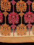 Vasthrlay Black Printed Unstitched Saree