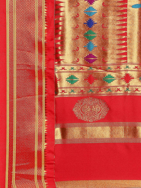 Vasthrlay Paithani Bottle Saree