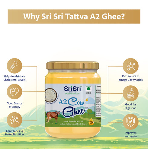 Sri Sri Tattva A2 Cow Ghee