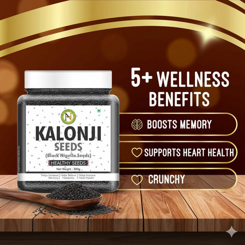 NatureVit Nigella Seeds (Kalonji)