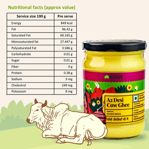 Kiwi A2 Desi Cow Ghee