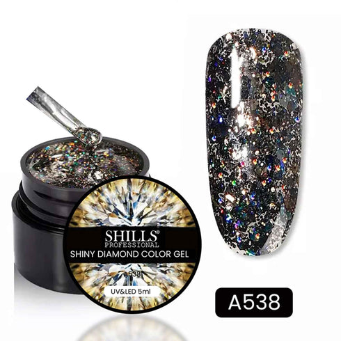 Shills Professional Shiny Diamond Color Art Gel