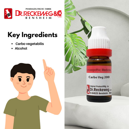 Dr. Reckeweg Carbo Veg Dilution 200 CH 11ml