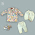 BACHPAN FULL SLEEVES FLORAL PRINTED KURTA & PAYJAMA SET - GIFT BOX SET - JEET