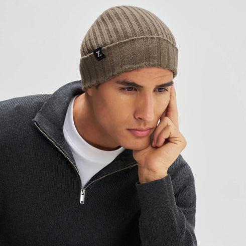XYXX Winter Beanie - Nutty Brown