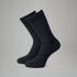 XYXX Crew-Length Socks - Pitch Black (Pack of 3)