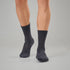 XYXX Crew-Length Socks - Graphite Grey