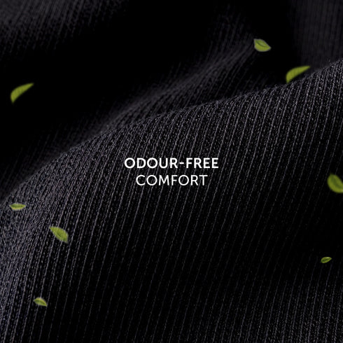 XYXX Crew-Length Socks - Pitch Black