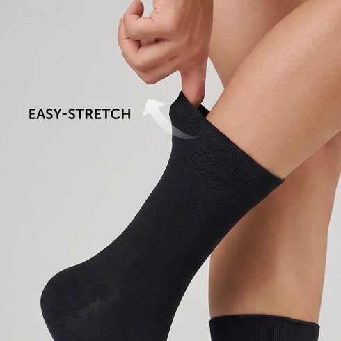 XYXX Crew-Length Socks - Pitch Black