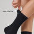 XYXX Crew-Length Socks - Pitch Black