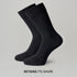 XYXX Crew-Length Socks - Pitch Black