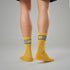 XYXX Crew Calf Length Socks - University Yellow