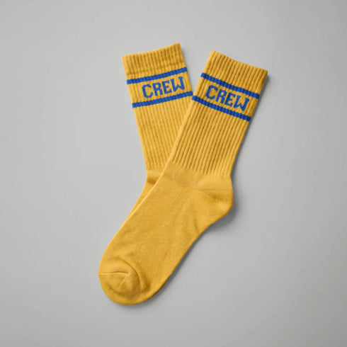 XYXX Crew Calf Length Socks - University Yellow