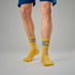 XYXX Crew Calf Length Socks - University Yellow