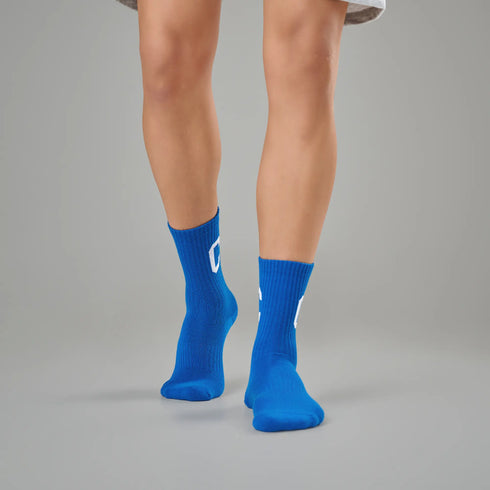 XYXX Crew Calf Length Socks - Varsity Blue