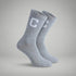 XYXX Crew Calf Length Socks - Concrete Grey