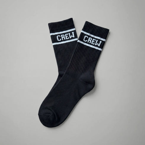 XYXX Crew Calf Length Socks - Ink Black