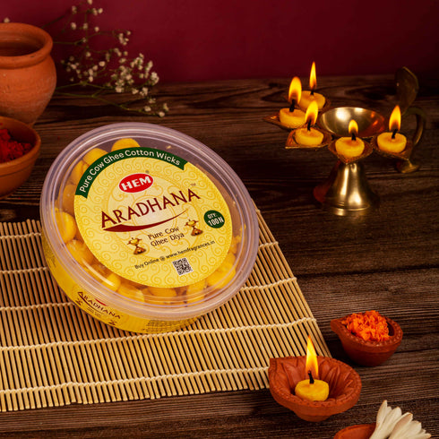 HEM Aradhana Pure Cow Ghee Diya