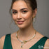 Emerald Vine Diamond Necklace Set