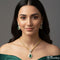 Imperial Evergreen Drop Necklace Set
