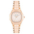 Anne Klein Quartz Analog Pink Dial Ceramic Strap Watch for Women