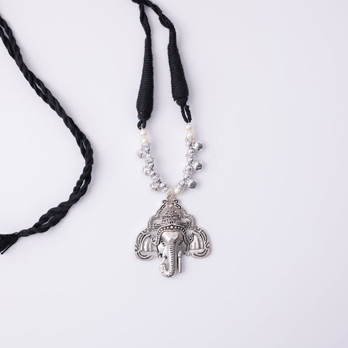 Samskara Home Lavina Metal Pendant Necklace